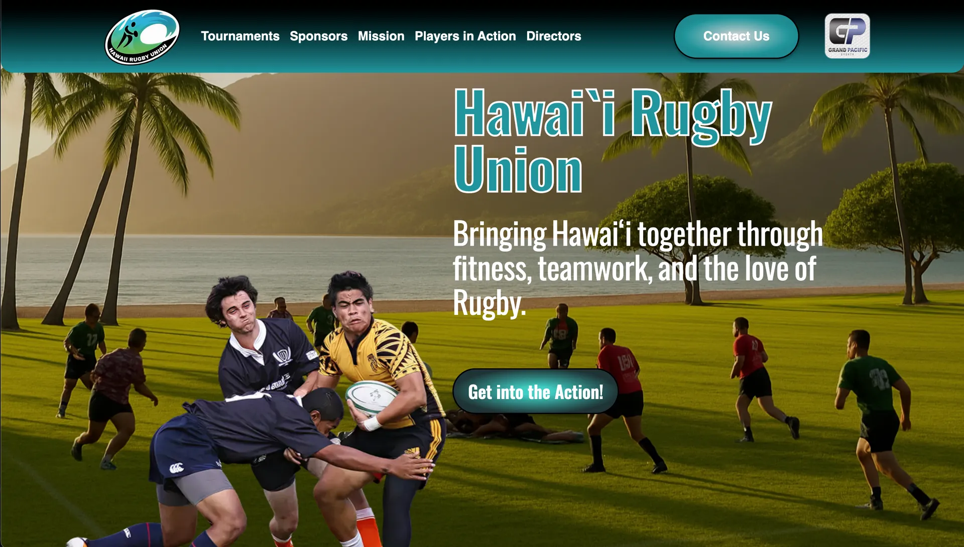 Hawaii Rugby Union Non-Profit Rugby Website